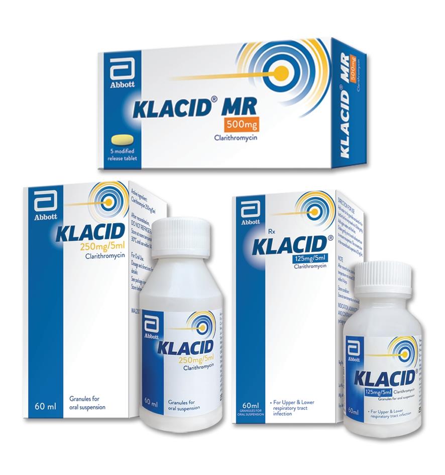 Klacid/Klacid MR Dosage/Direction for Use MIMS Malaysia